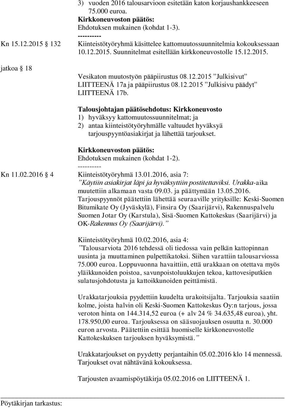 12.2015 Julkisivu päädyt LIITTEENÄ 17b.