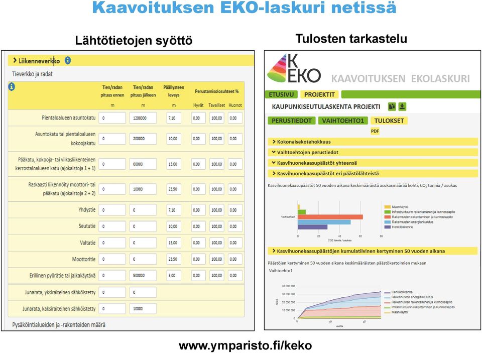 Lähtötietojen syöttö