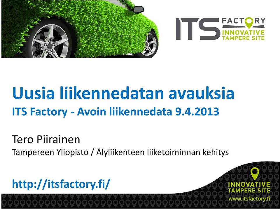 2013 Tero Piirainen Tampereen