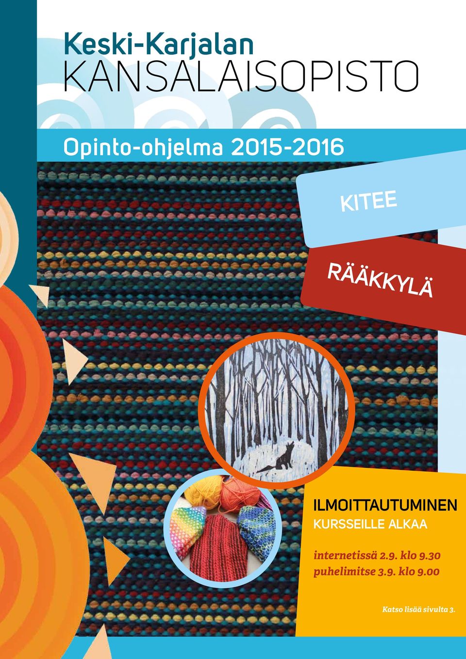alkaa internetissä 2.9. klo 9.