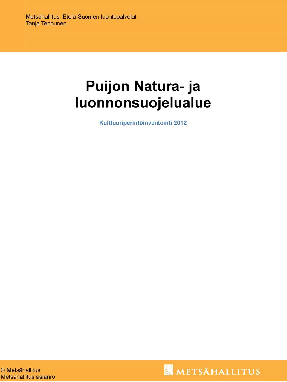 Natura- ja luonnonsuojelualue