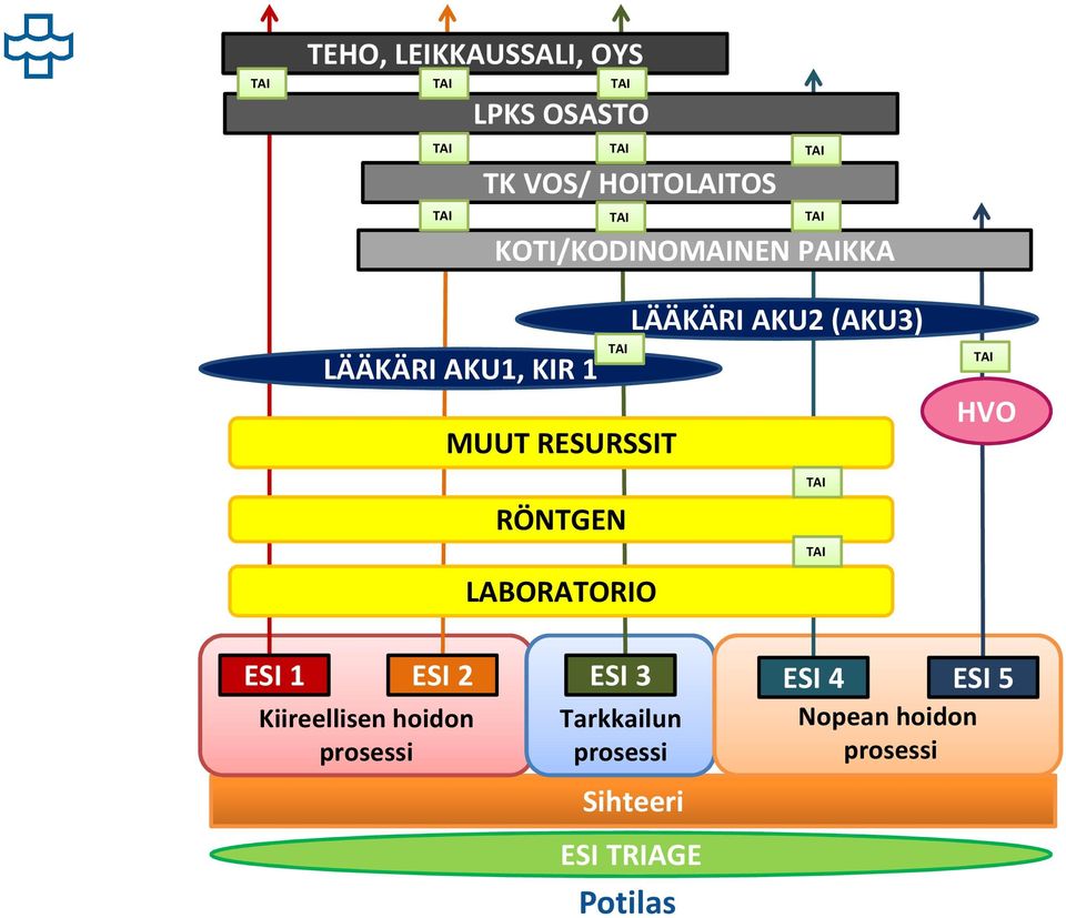 LABORATORIO LÄÄKÄRI AKU2 (AKU3) TAI TAI TAI TAI HVO ESI 1 ESI 2 ESI 3 ESI 4 ESI 5