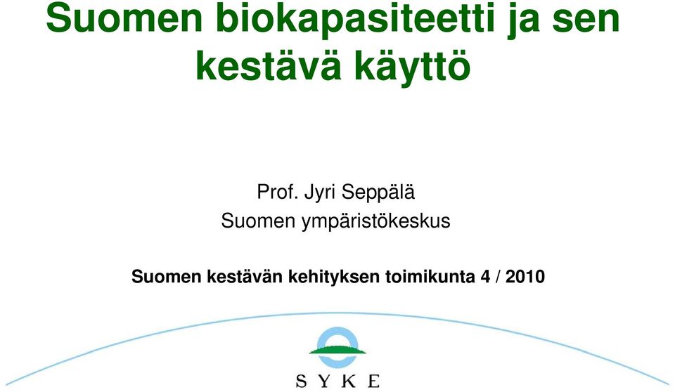 Jyri Seppälä Suomen