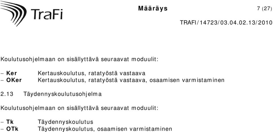 osaamisen varmistaminen 2.