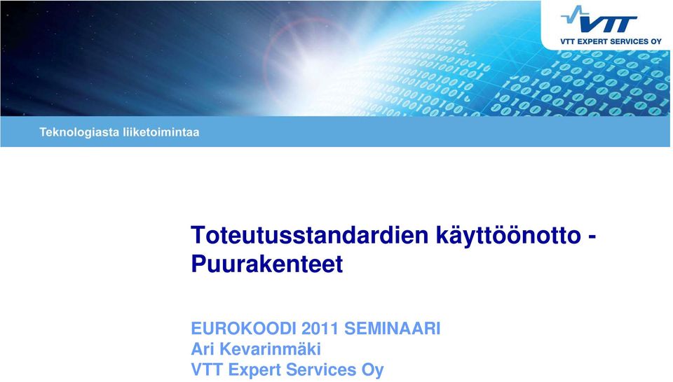 EUROKOODI 2011 SEMINAARI