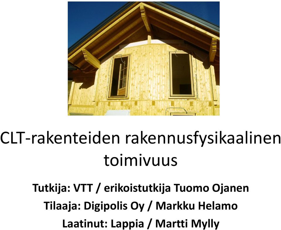 Tuomo Ojanen Tilaaja: Digipolis Oy /