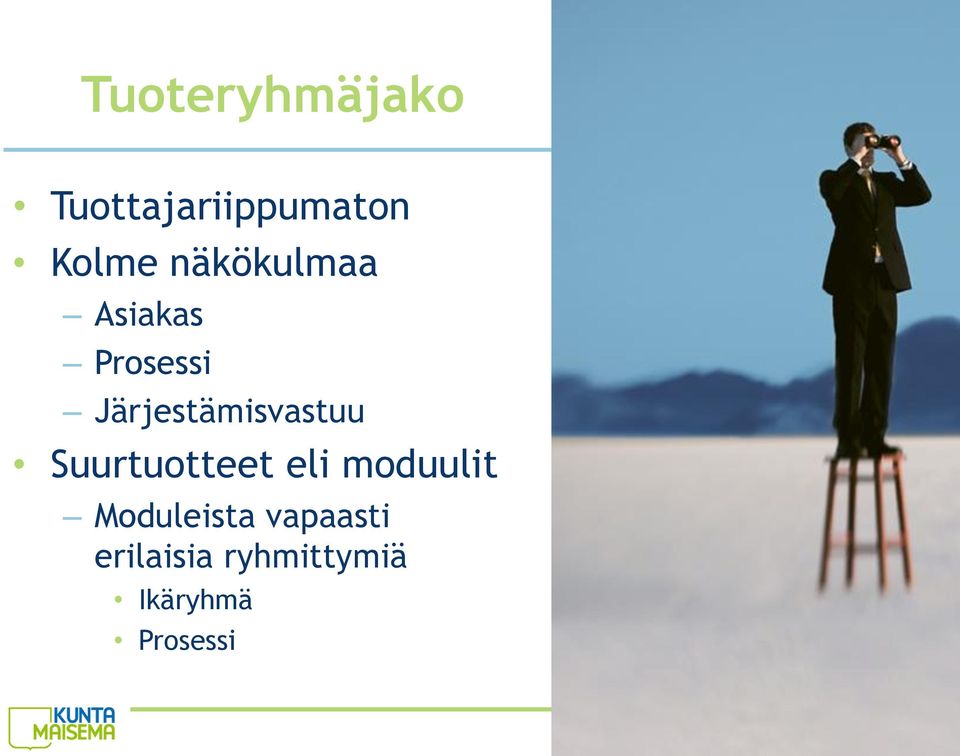 Järjestämisvastuu Suurtuotteet eli