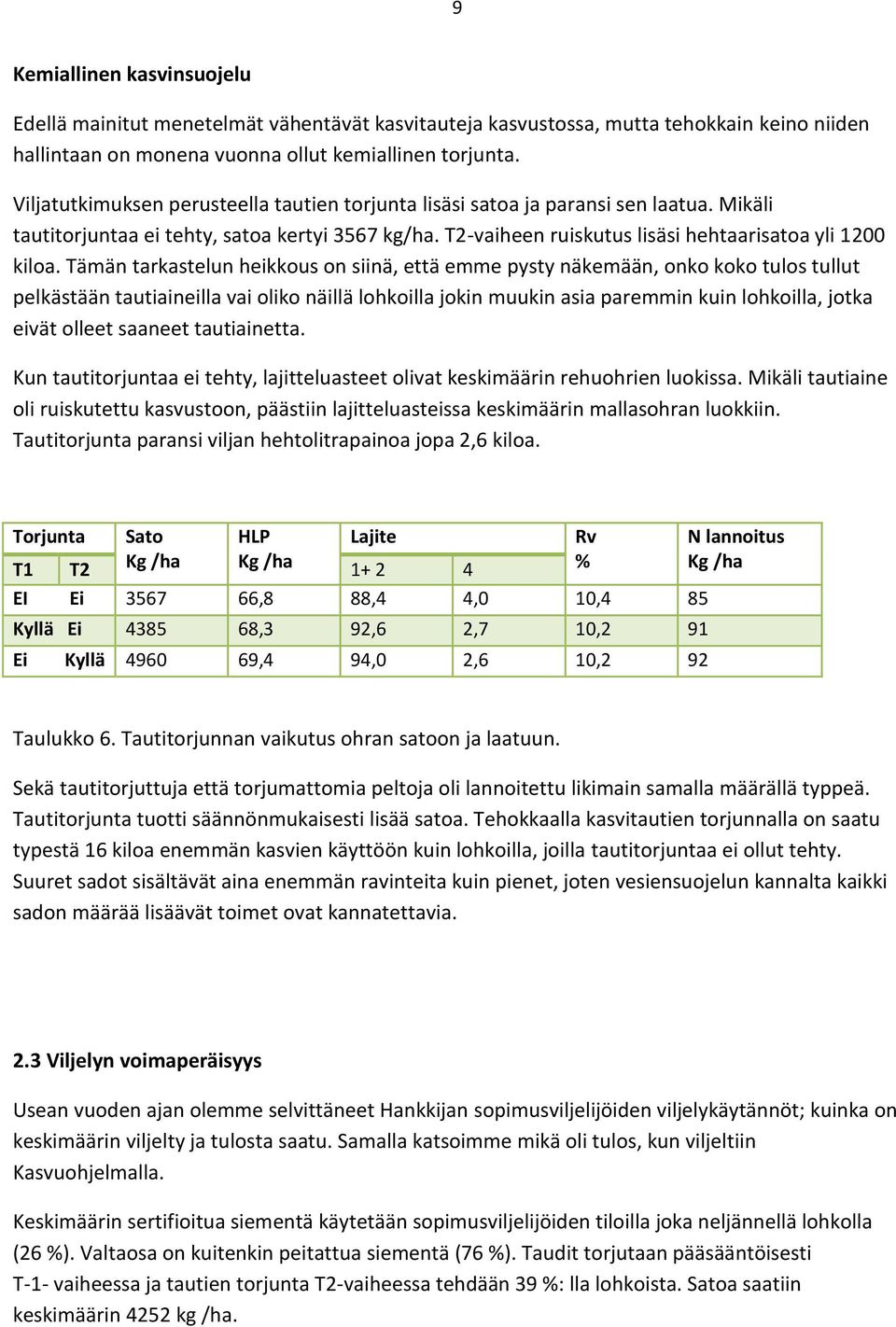 Tämän tarkastelun heikkous on siinä, että emme pysty näkemään, onko koko tulos tullut pelkästään tautiaineilla vai oliko näillä lohkoilla jokin muukin asia paremmin kuin lohkoilla, jotka eivät olleet