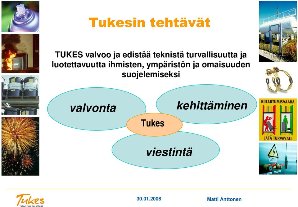 ympäristön ja omaisuuden suojelemiseksi