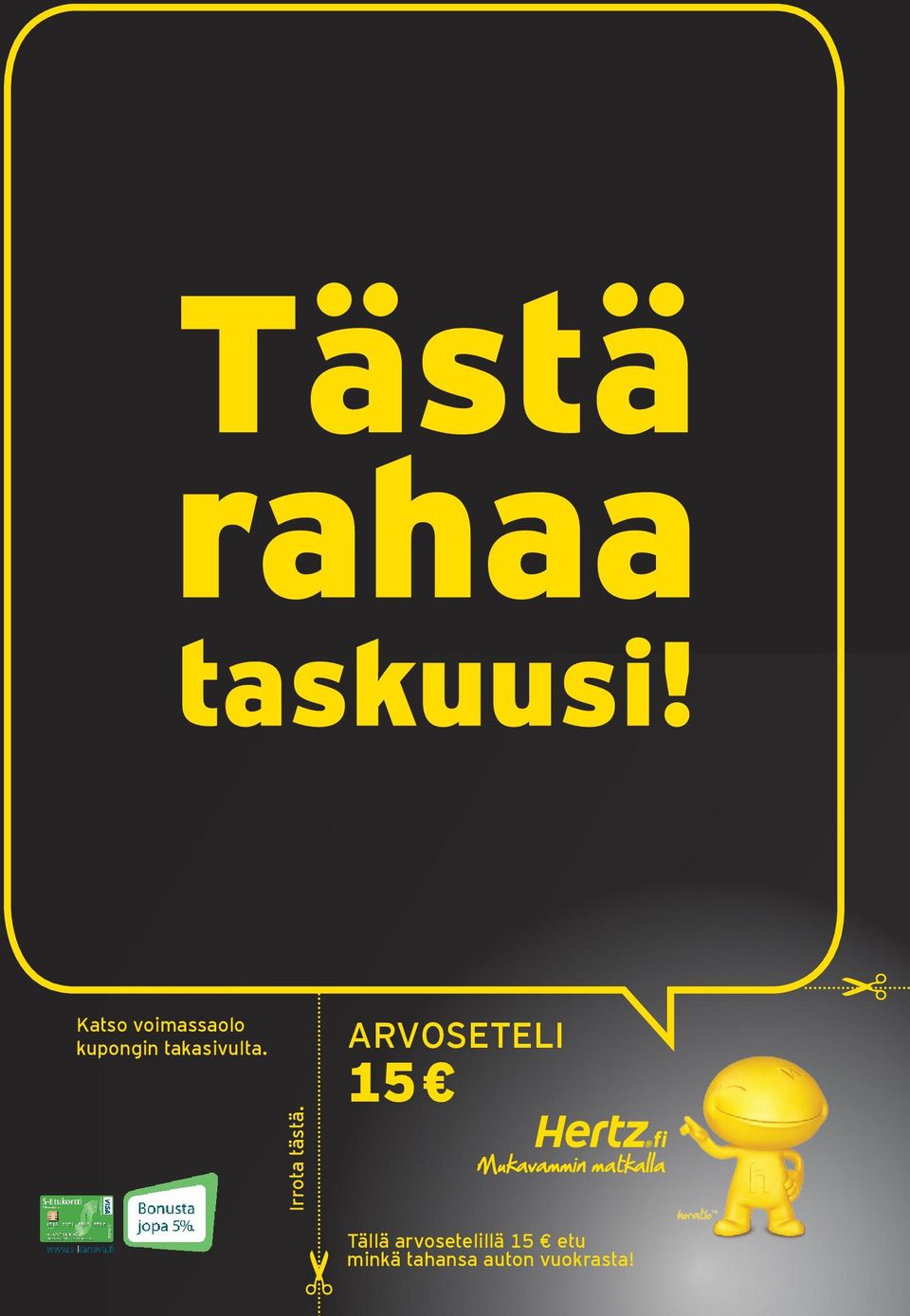 ARVOSETELI 15 Tällä