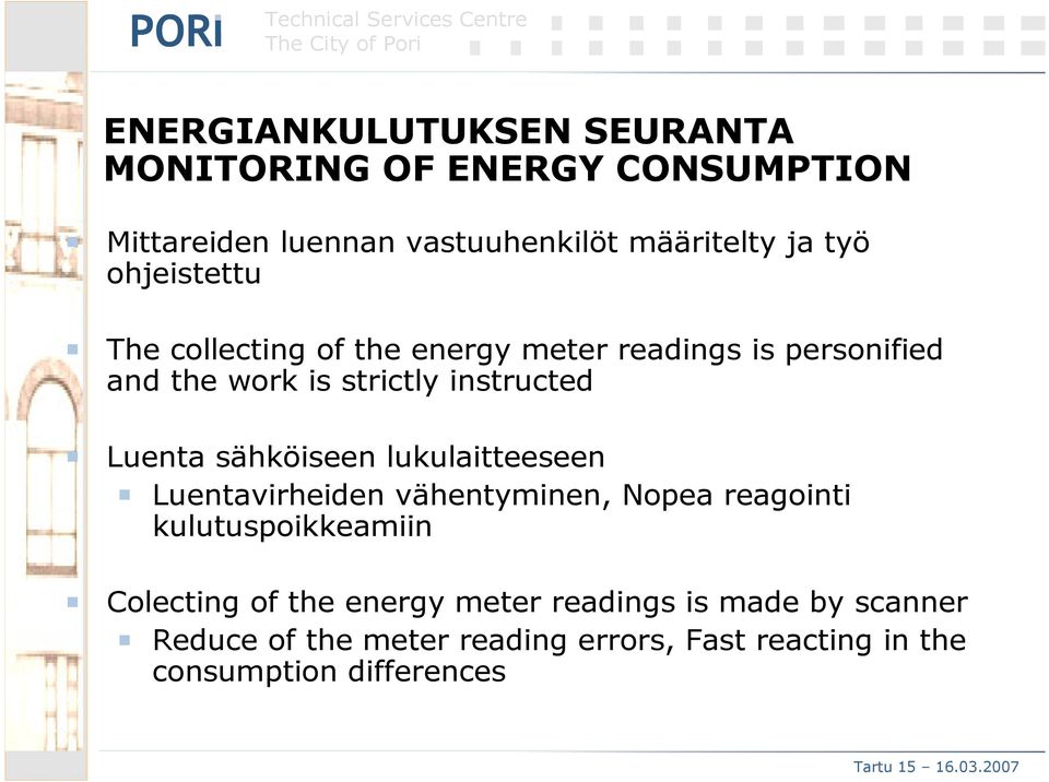 sähköiseen lukulaitteeseen Luentavirheiden vähentyminen, Nopea reagointi kulutuspoikkeamiin Colecting of the