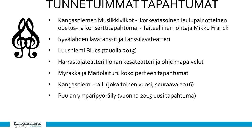 Blues (tauolla 2015) Harrastajateatteri Ilonan kesäteatteri ja ohjelmapalvelut Myräkkä ja Maitolaituri: koko