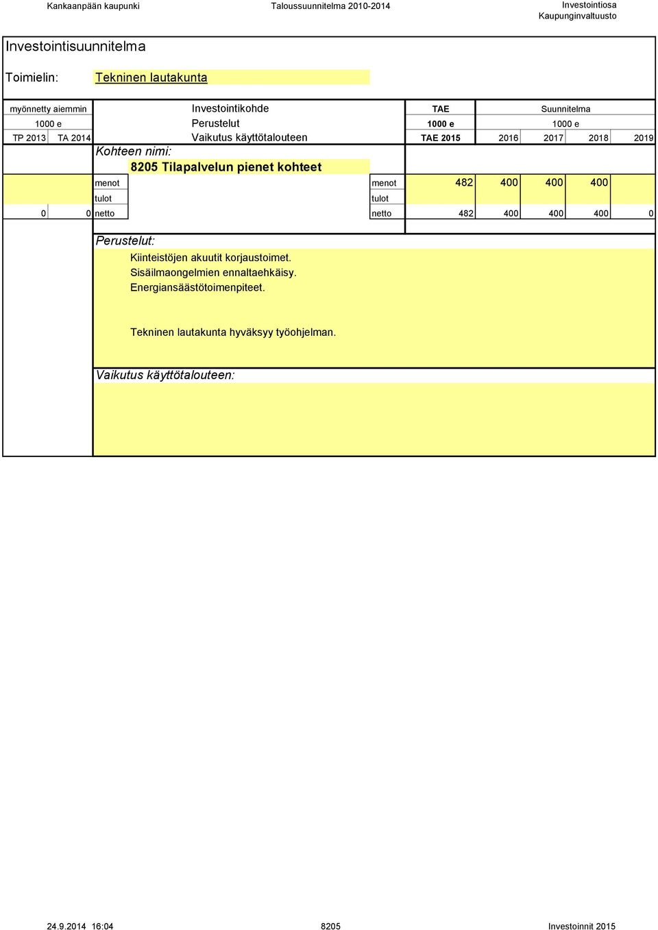 korjaustoimet. Sisäilmaongelmien ennaltaehkäisy.