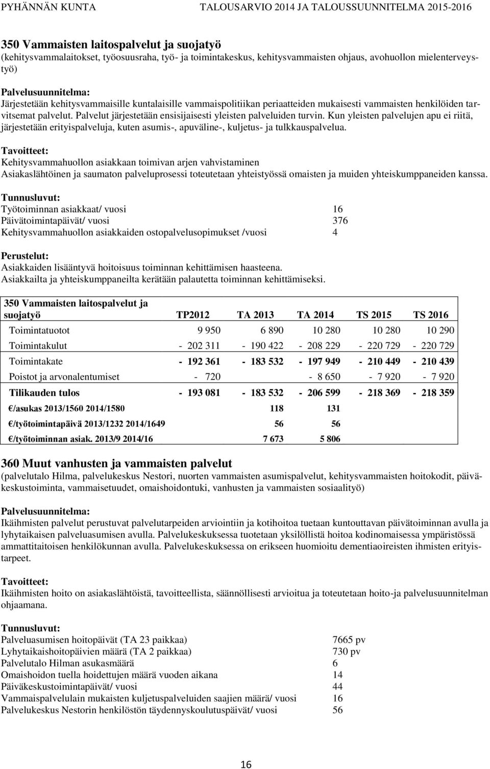 Kun yleisten palvelujen apu ei riitä, järjestetään erityispalveluja, kuten asumis-, apuväline-, kuljetus- ja tulkkauspalvelua.