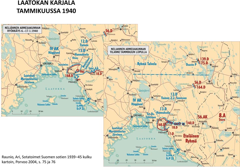 Suomen sotien 1939 45 kulku