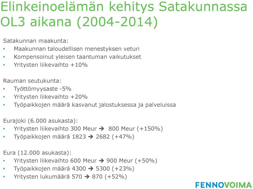 kasvanut jalostuksessa ja palveluissa Eurajoki (6.