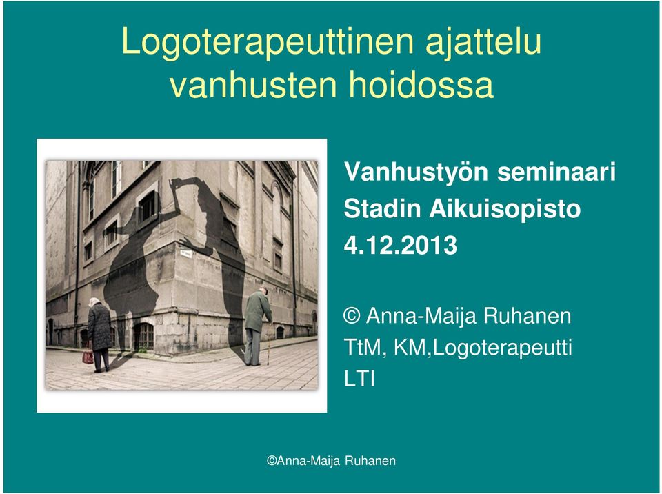 seminaari Stadin Aikuisopisto 4.12.