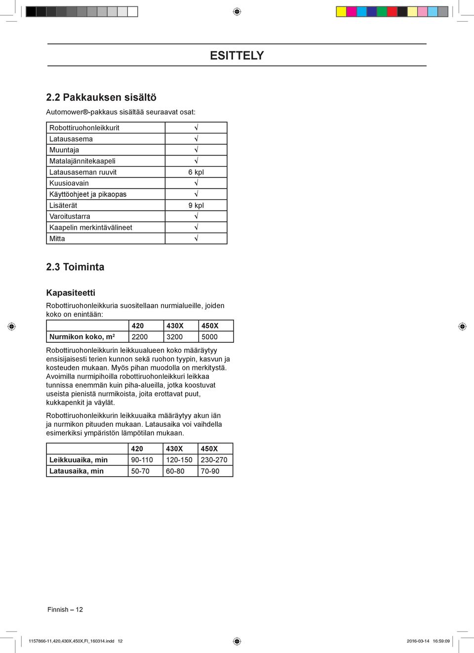 Varoitustarra Kaapelin merkintävälineet Mitta 6 kpl 9 kpl 2.