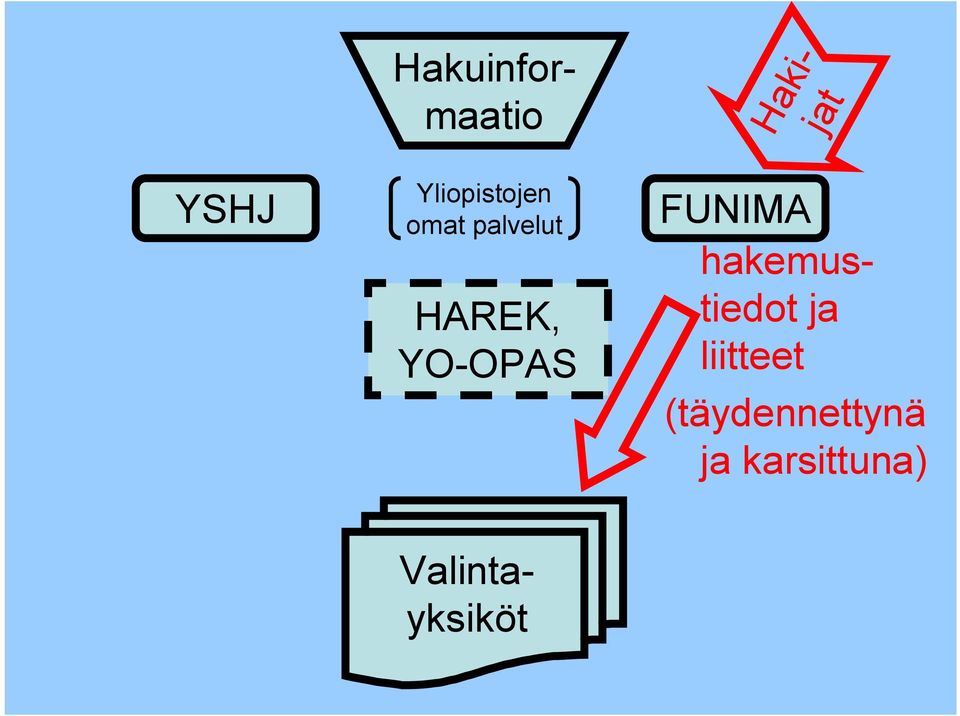 Hakuinformaatio Hakijat FUNIMA