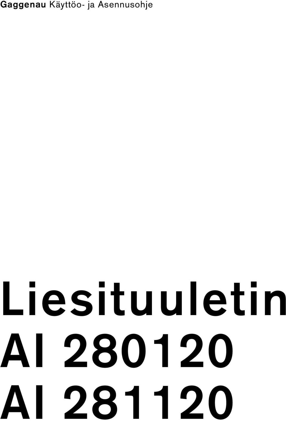 Asennusohje
