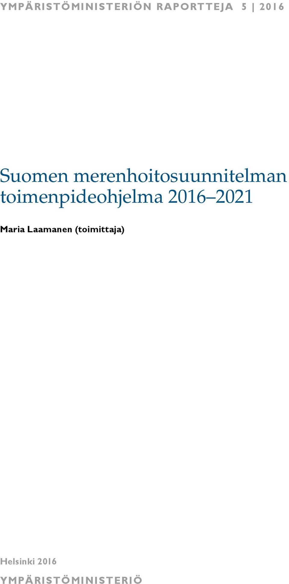 toimenpideohjelma 2016 2021 Maria