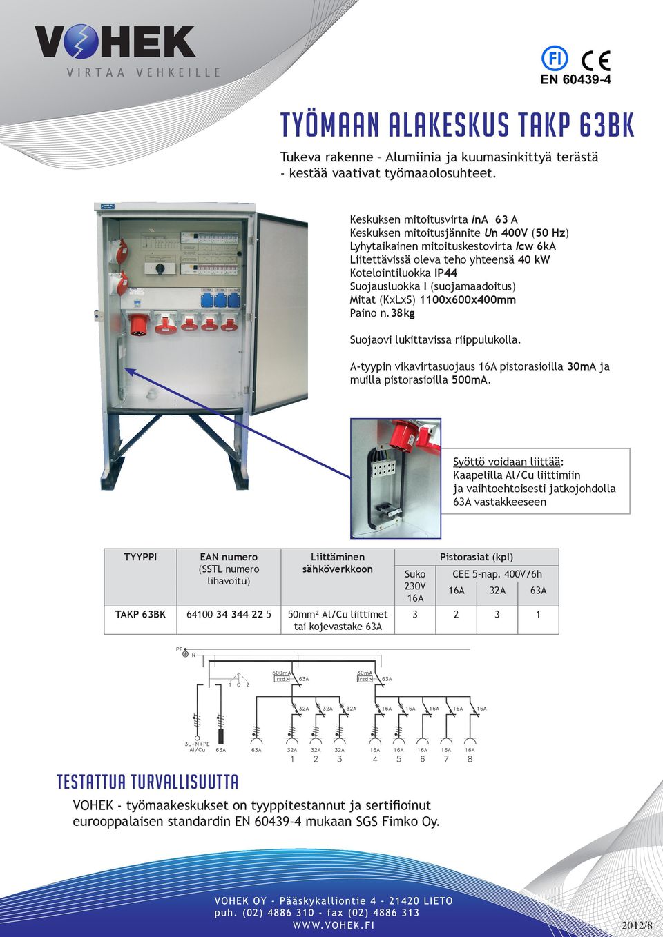 1100x600x400mm Paino n.38kg Suojaovi lukittavissa riippulukolla.