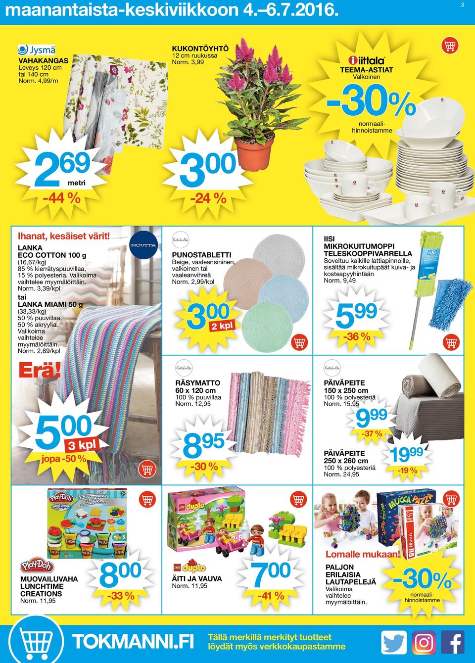 LANKA ECO COTTON 100 g IISI MIKROKUITUMOPPI TELESKOOPPIVARRELLA PUNOSTABLETTI Soveltuu kaikille lattiapinnoille, sisältää mikrokuitupäät kuiva- ja kosteapyyhintään Norm.