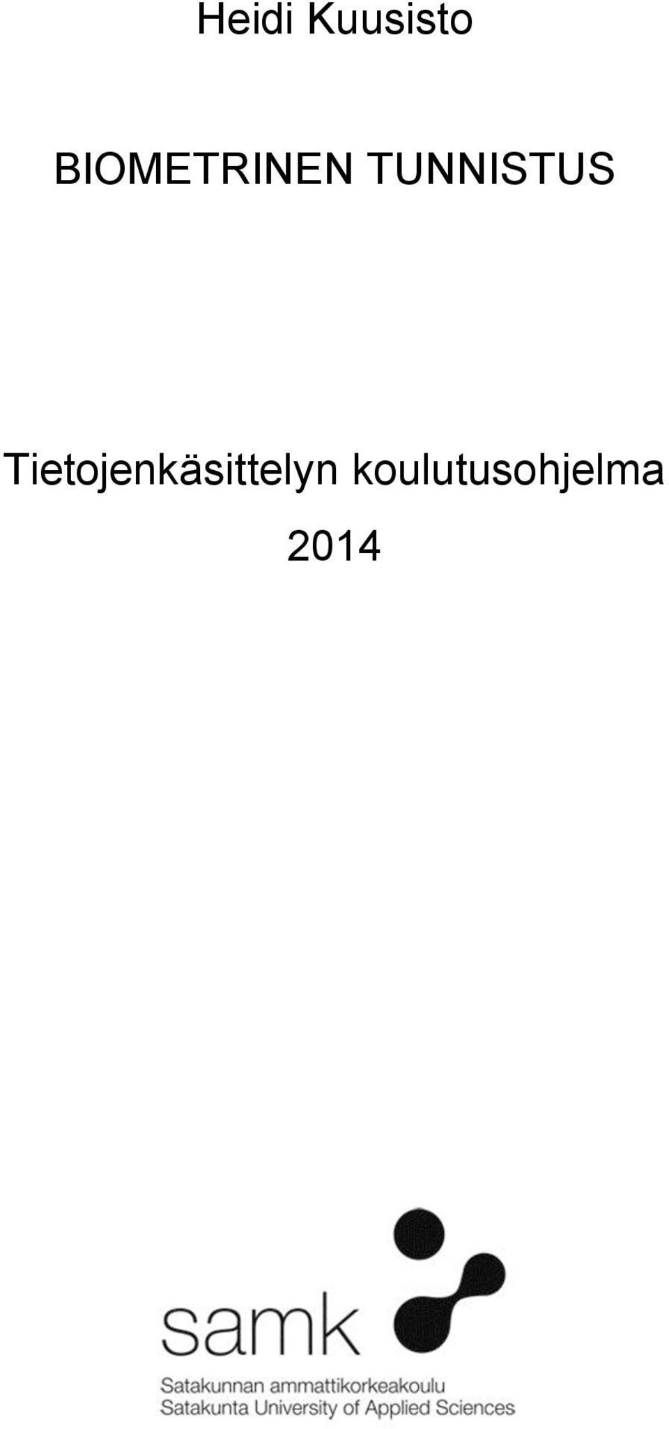 TUNNISTUS
