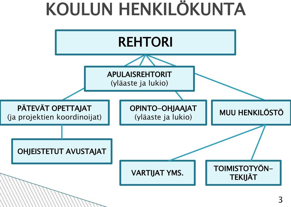 koordinoijat) OPINTO-OHJAAJAT (yläaste ja lukio) MUU