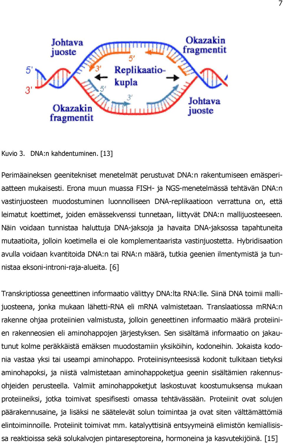 liittyvät DNA:n mallijuosteeseen. Näin voidaan tunnistaa haluttuja DNA-jaksoja ja havaita DNA-jaksossa tapahtuneita mutaatioita, jolloin koetimella ei ole komplementaarista vastinjuostetta.
