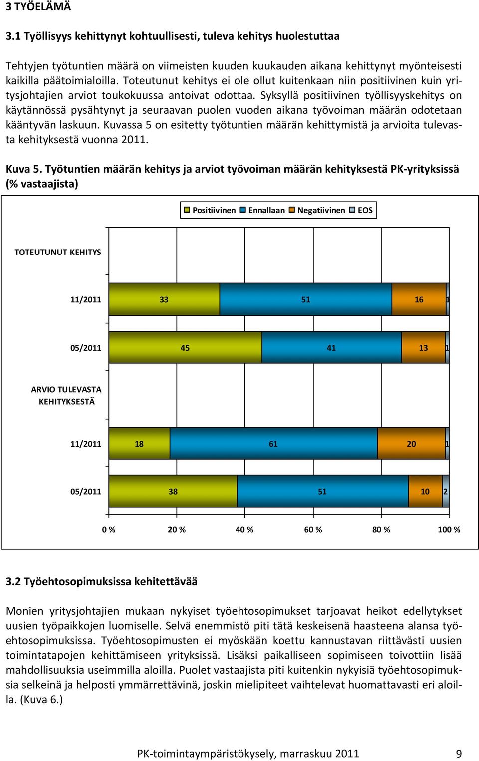 Syksyllä positiivinen työllisyyskehitys on käytännössä pysähtynyt ja seuraavan puolen vuoden aikana työvoiman määrän odotetaan kääntyvän laskuun.