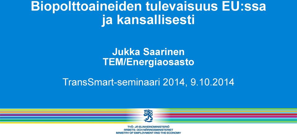 Saarinen TEM/Energiaosasto