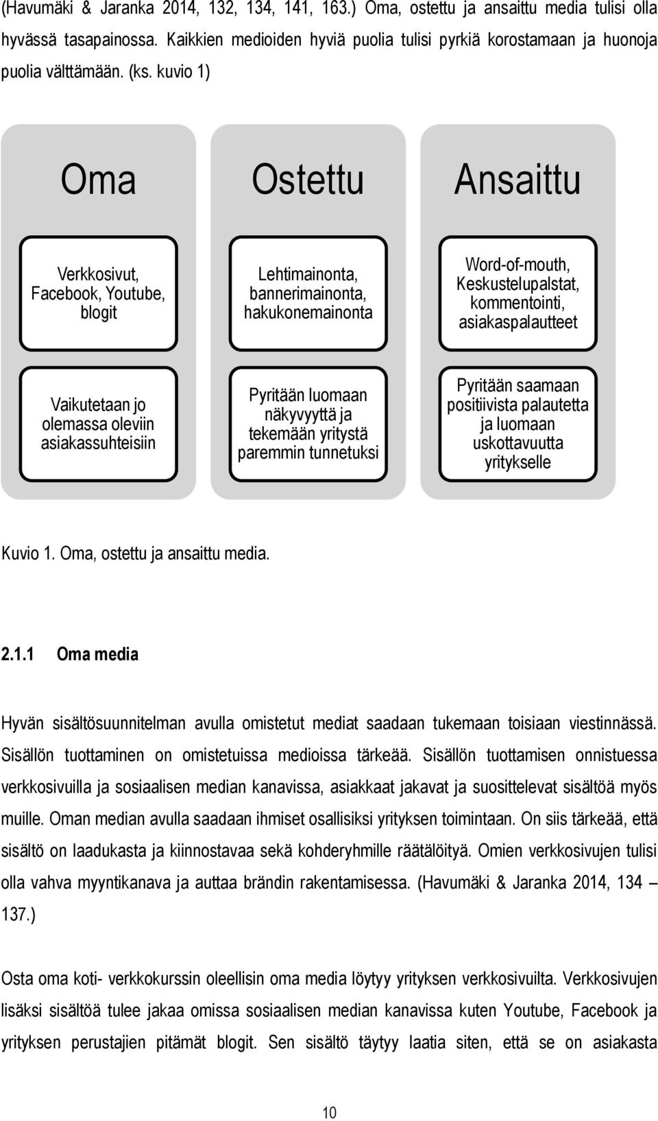 Vaikutetaan jo olemassa oleviin asiakassuhteisiin Pyritään luomaan näkyvyyttä ja tekemään yritystä paremmin tunnetuksi Pyritään saamaan positiivista palautetta ja luomaan uskottavuutta yritykselle