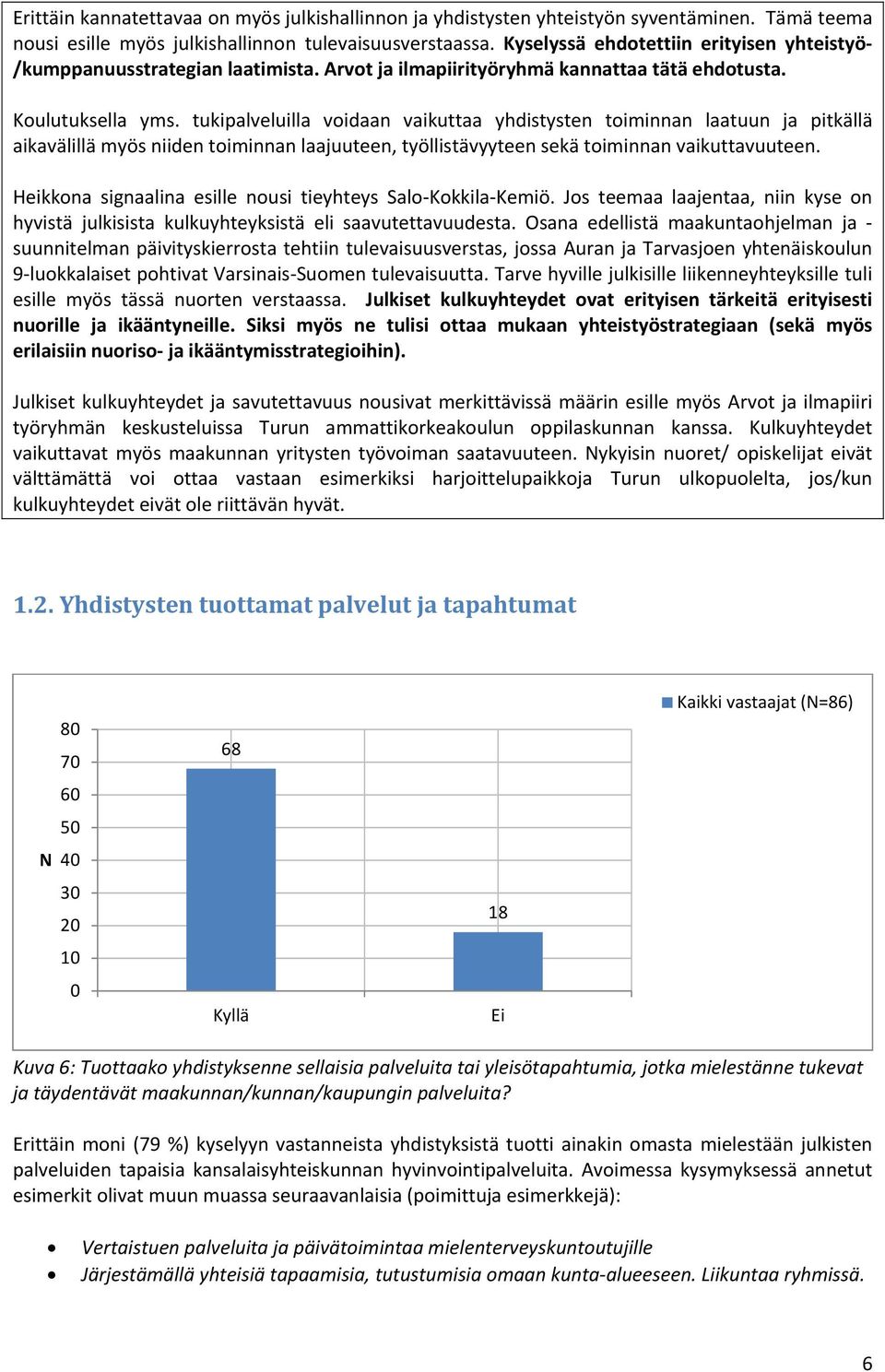 tukipalveluilla voidaan vaikuttaa yhdistysten toiminnan laatuun ja pitkällä aikavälillä myös niiden toiminnan laajuuteen, työllistävyyteen sekä toiminnan vaikuttavuuteen.