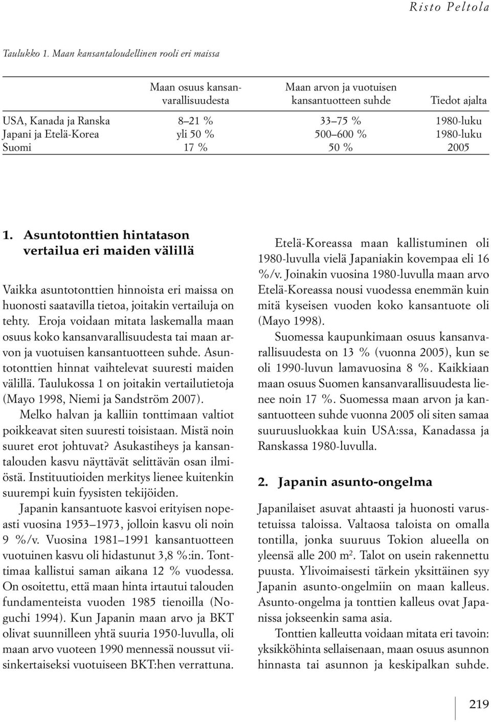 Etelä-Korea yli 50 % 500 600 % 1980-luku Suomi 17 % 50 % 2005 1.