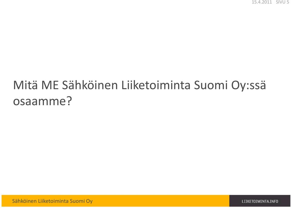 Mitä ME