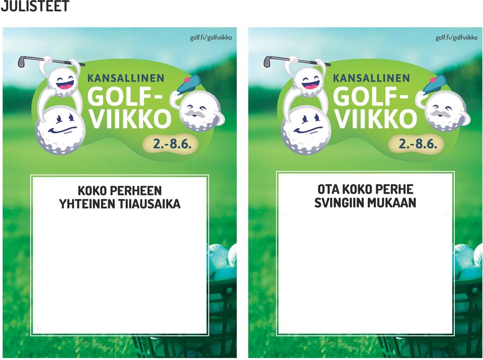 fi/golfviikko KOKO PERHEEN