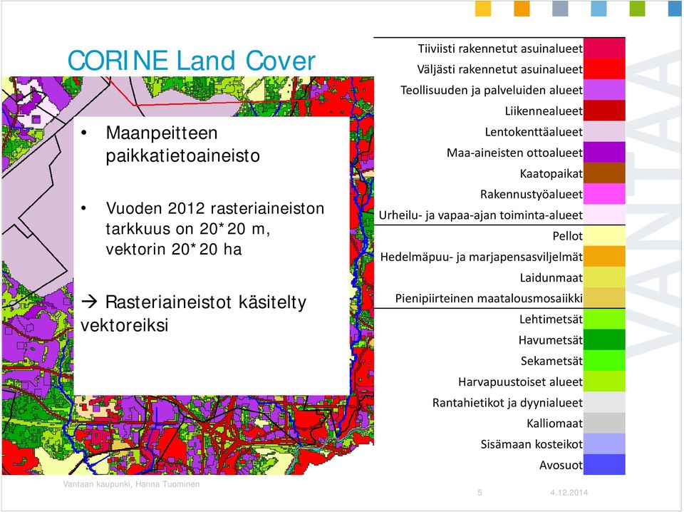 Lentokenttäalueet Maa aineisten ottoalueet Kaatopaikat Rakennustyöalueet Urheilu ja vapaa ajan toiminta alueet Pellot Hedelmäpuu ja marjapensasviljelmät