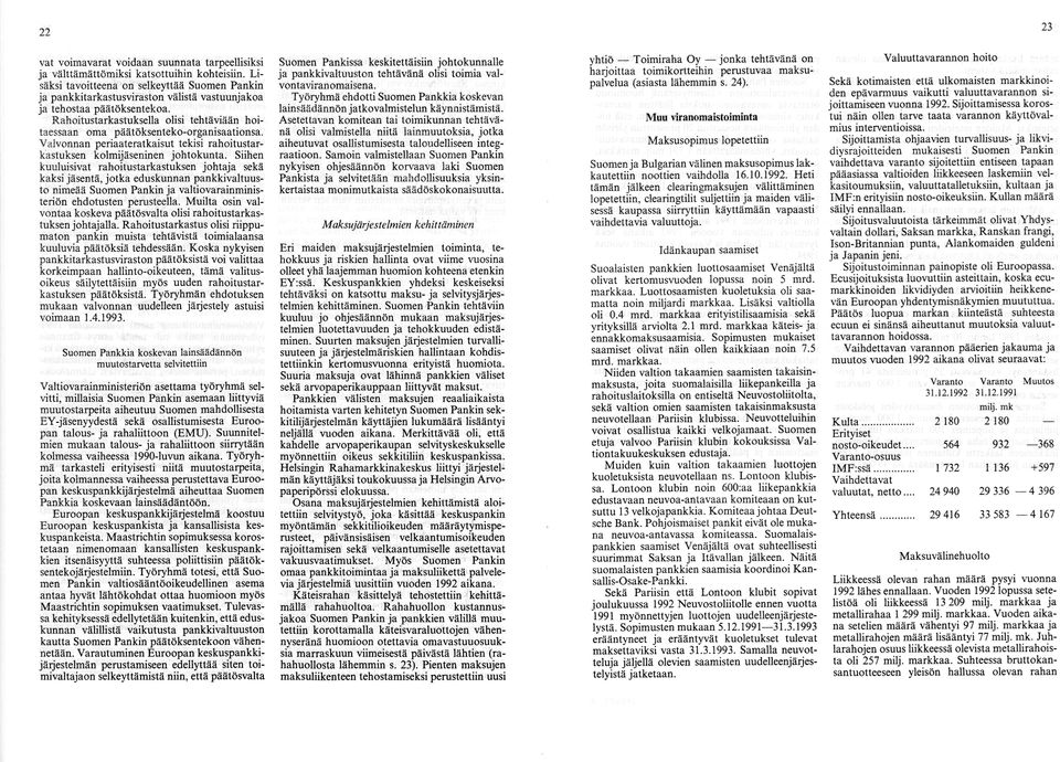 Rahoitustarkastuksella olisi tehtäviään hoi taessaan oma päätöksenteko-organisaationsa. Valvonnan periaateratkaisut tekisi rahoitustar kastuksen kolmijäseninen johtokunta.