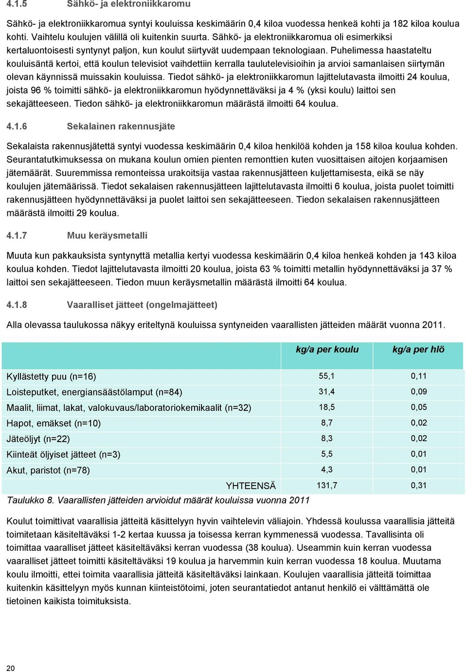 Puhelimessa haastateltu kouluisäntä kertoi, että koulun televisiot vaihdettiin kerralla taulutelevisioihin ja arvioi samanlaisen siirtymän olevan käynnissä muissakin kouluissa.