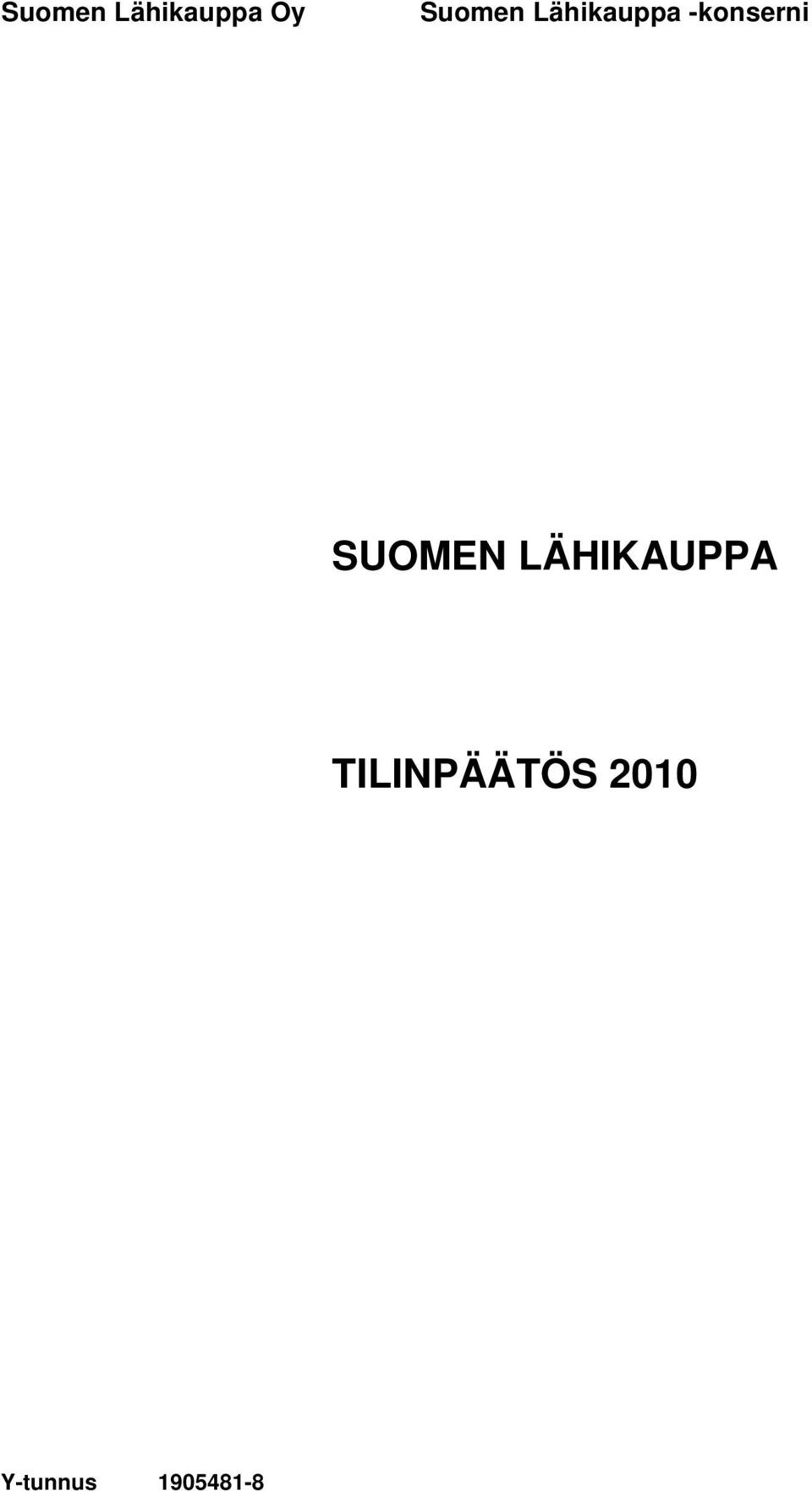 -konserni SUOMEN
