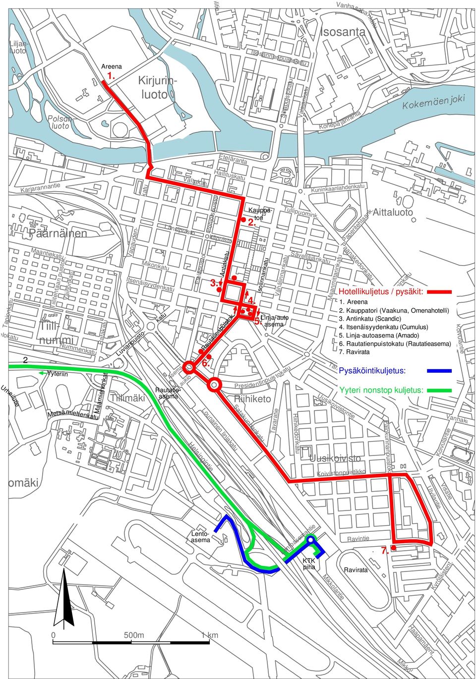 Maantiekatu Väinönkatu Tiilitehtaan puistok.