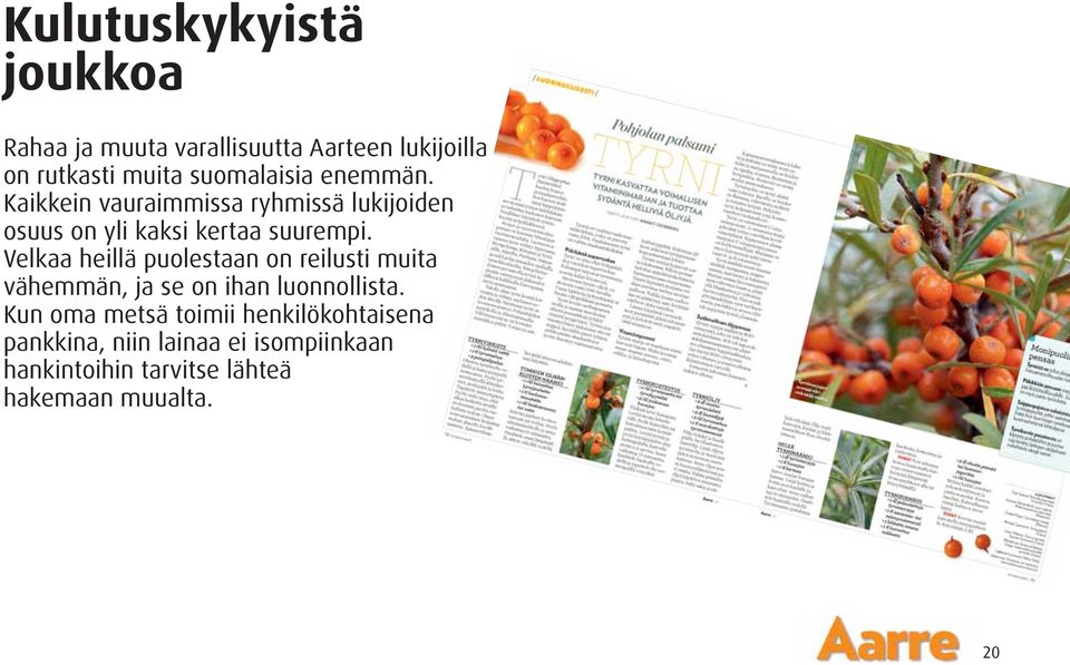 Velkaa heillä puolestaan on reilusti muita vähemmän, ja se on ihan luonnollista.