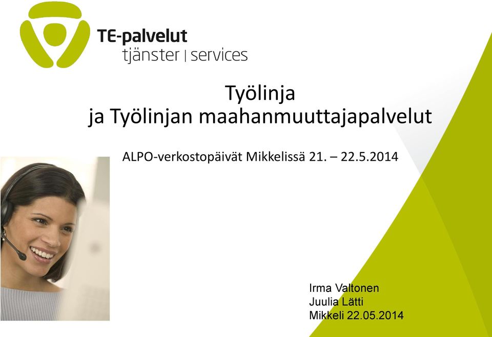 ALPO-verkostopäivät Mikkelissä 21.