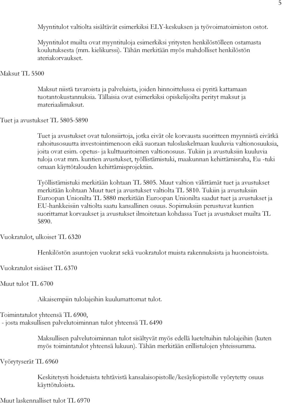 Maksut niistä tavaroista ja palveluista, joiden hinnoittelussa ei pyritä kattamaan tuotantokustannuksia. Tällaisia ovat esimerkiksi opiskelijoilta perityt maksut ja materiaalimaksut.