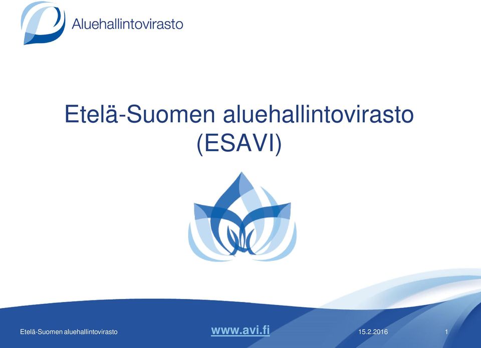 (ESAVI)   www.avi.fi 15.