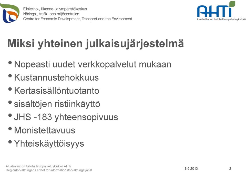 Kertasisällöntuotanto sisältöjen ristiinkäyttö JHS