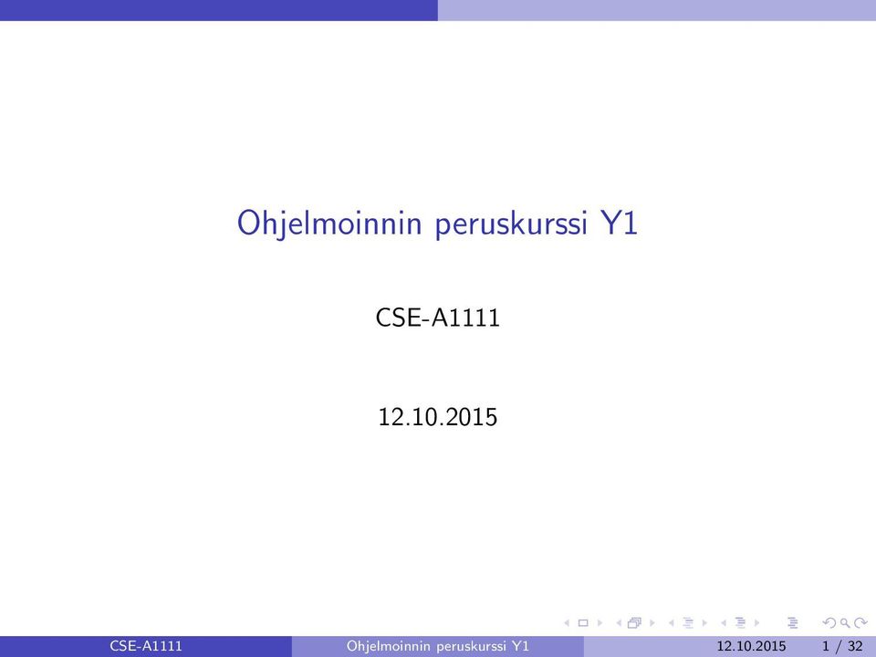 2015 CSE-A1111  Y1 12.10.