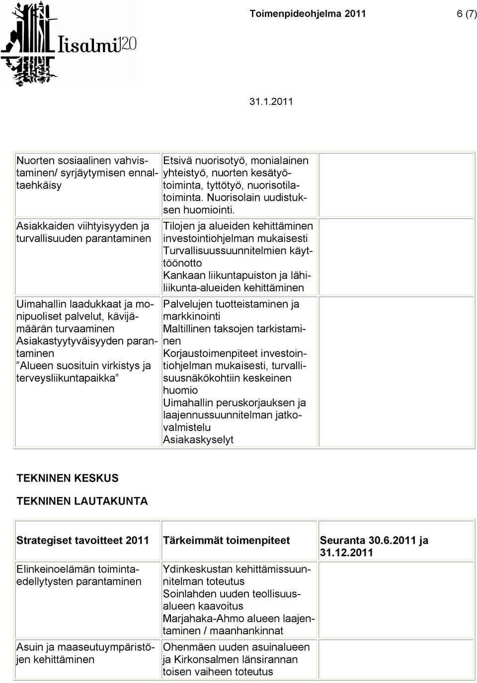 Nuorisolain uudistuksen huomiointi.