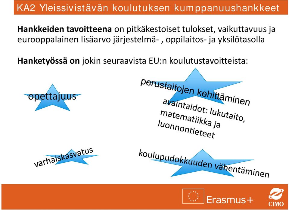 eurooppalainen lisäarvo järjestelmä, oppilaitos ja